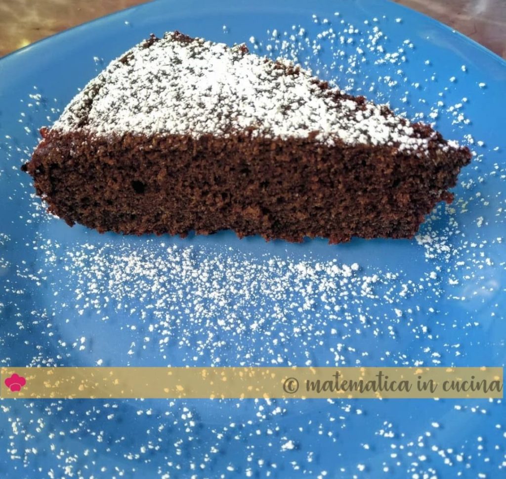 Torta di grano saraceno, cacao e cannella